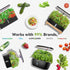 7-Pods (350+ inbloom Fruit Seed Pod Kit for AeroGarden, Ahopegarden, GARDENCUBE, MUFGA, iDoo Hydroponics Growing
