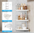 3-Tier Countertop, FSyueyun Bathroom Corner Shelf Organizer Kitchen Spice Rack Vanity Tray Perfume Makeup Organizer