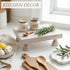 Counter EOSAHR Farmhouse Riser for Room Decor : Decorative Pedestal Stand For Display Your Home Decorations