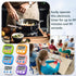 Digital Kitchen Timer 4 Pack, Magnetic Timers with Big Display and Loud Ring for Cooking, Classroom, Game