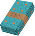 RUVANTI Set of 6 Cloth Napkins, 100% Cotton, 18x18 Inches, Washable, Soft, Absorbent for Parties, Christmas, Weddings