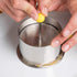 Ateco Round Food Molding Set, 4-Piece Set, 3.5 by 2.1-Inches High, Includes 2 Rings, Fitted Press & Transfer Plate