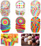 600 Count Cupcake Baking Cups, Mini Colorful Cupcake Liners, Rainbow Combo Disposable Baking Cups for Birthday Party