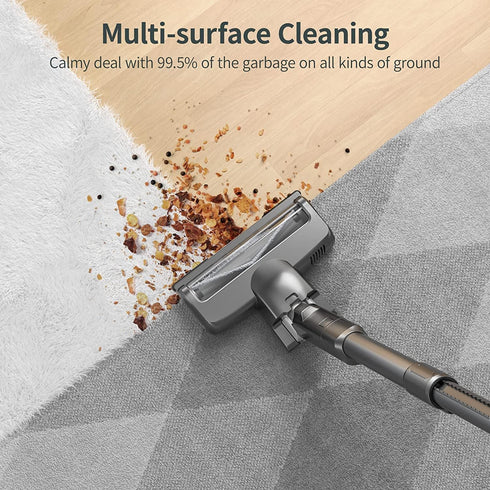kalado LED Floor Brush for KCV01 Cordless Vacuum Cleaner, Ideal for Hard Floors and Carpet
