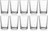 7 oz. Set 10 Glaver's Juice Glasses of Glass Cups Beverage Water Tumblers For Home and Bar, Water, Cocktails, Iced tea.