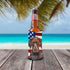 USA American Flag with German Shorthaired Pointer Ultra Beverage Insulators for Slim Cans