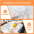 2 Pack Bath Toy Storage Corner Adhesive Shower Caddy for Baby Bath Toys Bathtub Toy Storage Holder Organizer Large