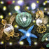 Indoor Ocean Theme String Lights - 10ft 30 LED Nautical Décor, USB or Battery Operated Twinkle Fairy Lights for