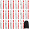 Zhehao 61 Pcs Seafood Tools Set Includes 20 Crab Crackers, 20 Lobster