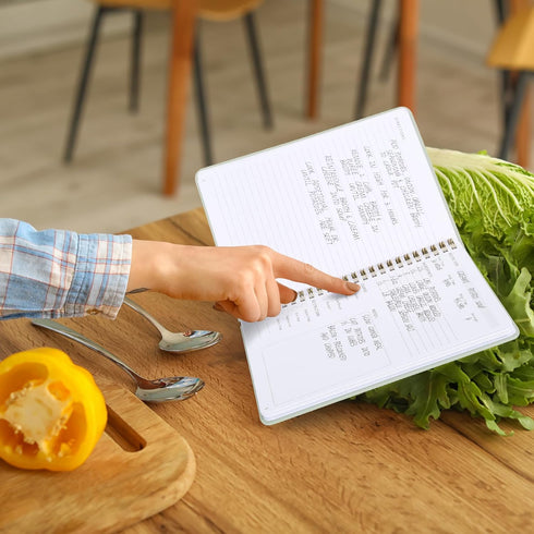 ZICOTO Aesthetic Blank Recipe Book - The Perfect Notebook to Organize Your Own Recipes