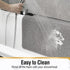40 28 Inch, HITSLAM Non Slip Bathtub Mat x Extra Long Bath Mat for Tub, Soft PVC Loofah Shower Floor Mat with Drain