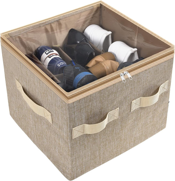 Moteph Shoe Organizer for Closet - Shoe Storage Organizer for Closet Organization