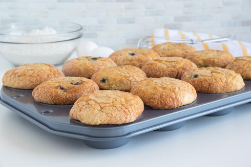 Fox Run Muffin Pan, 12-Cup, Preferred Non-Stick