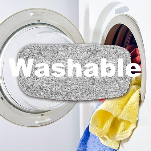 2 Packs Steam Mop Cloth, Fits Steam Mop GF-6610, Washable Reusable Microfiber Replacement Pads