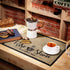 Cunhill 2 Pieces Coffee Bar Mat, 20 x 14 Inch Coffee Placemats for Coffee Station, Countertops Accessories