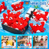 SYWHXY 12Pack Backpack Cute Plush Crab Lobster Doll Toy for Kids, Soft Mini Stuffed Crab Lobster Hanging Ornaments