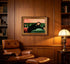 Vintage Gold Framed Bar Wall Art, Victorian Woman and Man on Couch with Martini Oil Painting Canvas Prints, Eclectic