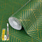 Shelf Liners for Kitchen Cabinets 17.5in x 20FT, Non-Adhesive Strong Non-Slip Thickened Gold Green Geometric Drawer