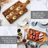 Kitchen(15 7 Inch, 15 Gerrii Reversible Wooden Deviled Egg Platter Deviled Egg Tray Charcuterie Board Cutting Board