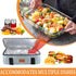 Cooklux 9x13 Insulated Casserole Carrier - Single Layer Design, Food Warmer Bag for Hot&Cold Food Travel, Fits
