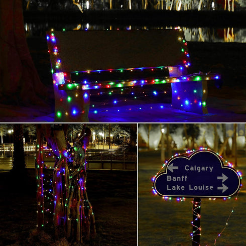 Led Fairy Lights Battery Operated, 4 Packs Mini Copper Wire Starry Fairy Lights for Bedroom, Christmas, Parties,