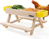 Boulphia Chicken Feeders and Waterers, Chicken Feeder No Waste Kit with Picnic