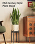 8 9 10 11 12 Inches, GENTINGBRO Adjustable Plant Stand Indoor, Bamboo Plant Stand Fits Small Corner Planter Holder