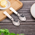 2pcs Replacement Spoons for Thermos Funtainer, 304 Stainless Steel Folding Utensils