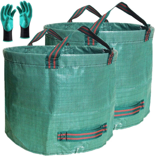 Professional 2-Pack 72 Gallon Big Lawn Garden Bags (D26,H30 inch) Yard Waste