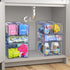 2-Pack Closet, Sorbus Medium Clear Stackable Storage Drawers Plastic Organizer Bins with Handles Pull-Out Stackable