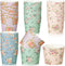 Uiifan 60 Pcs Floral Paper Baking Cups, Disposable Greaseproof Muffin Baking Cups for Party Decorations