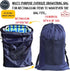 36"x24"x6") 420D NAVY BLUE (Large Beach Chair Bag. For Tent, Camping Mattress, Recliner, Dog Bed, Director & Lounge