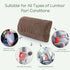 HIGOGOGO Lumbar Support Pillow for Recliner Chair/Accent Chair/Couch, Memory Foam Back Support Cushion for Elderly