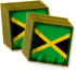 Jamaican Flag Birthday Party Supplies Set, Plates, Napkins, Cups for 16, Tableware Kit