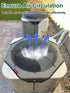 Universal Air Conditioner Cover for Outside Unit, Mesh AC Covers for All Season Protection (36" x 36")