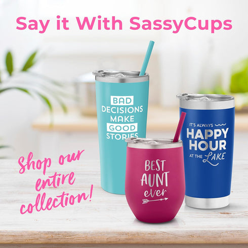 SassyCups 22 Ounce Mint Stainless Steel Insulated Tumbler | Best Bonus Mom Ever | Engraved with Lid & Straw | Stepmom