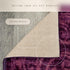 Maples Rugs Pelham Transitional Area Rug 2'6 x 3'10 - Washable Non Slip Indoor Carpet in Wineberry