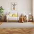 2-Tier TB01BB034C TUTOTAK End Table, Side Table, Nightstand, Storage Shelf, Sofa Side Table for Small Space, Living