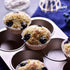 Muffin Cake Pan, 6-Cavity Non-Stick Cupcake Bakeware for Oven Baking, Champagne Gold