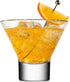 Godinger Martini Glasses, Set of 4 Italian Cocktail Glasses, 8oz Dessert Cups Made in Italy