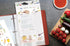 Recipe Sheet Protectors Full Page: 8.5 x 11 inch, 30 Pack, Heavyweight Top Load for Recipe Binders