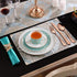 LIANYU 10-Piece Copper Silverware Flatware Set - Stainless Steel Cutlery Set for 2, Mirror Finished, Dishwasher Safe