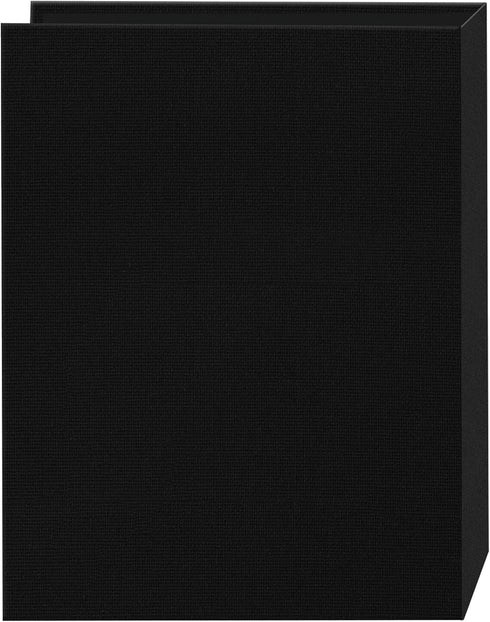 Pioneer 24 Pocket Fabric Frame Cover Photo Album, Deep Black by Pioneer Photo Albums