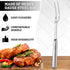 Two Pronged Fork Tine Elite, 11 Inch Kitchen Forks for Meat, Stainless Steel Carving Fork for Cooking