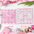6 100% 13" 13" Coume Pcs Pink Bow Washcloths Cotton Wash Cloths x Coquette Small Face Towels Absorbent Soft Preppy Wash