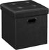 SONGMICS Mazie Collection - 15 Inches Ottoman with Storage, Footstool, Storage Ottoman