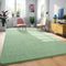 Sage-Green Area Rugs for Bedroom, Living Room, 4x6 Feet Indoor Memory Foam Rug, Modern Washable for Kids Room