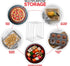Stock Your Home White Extra Tall Steel Baking Pan Organizer Rack - 2 Pack for Kitchen Storage
