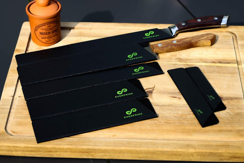 EVERPRIDE Chef Knife Sheath Set (7-Piece) | Universal Blade Edge Cover Guards for Chef’s and Kitchen Knives