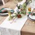DII Holiday Dining Table Linen, Sparkle Metallic Kitchen Décor, Table Runner 14x72, Jacquard Snowflakes